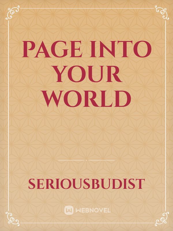 Page into your world