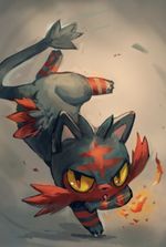 Naruto : Start as litten.
