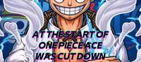 At the start of One Piece, Ace was cut down with a single slash